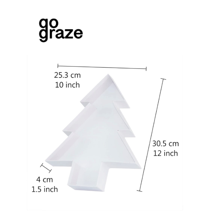 PERFECTLY IMPERFECT Go Graze Christmas Tree Box