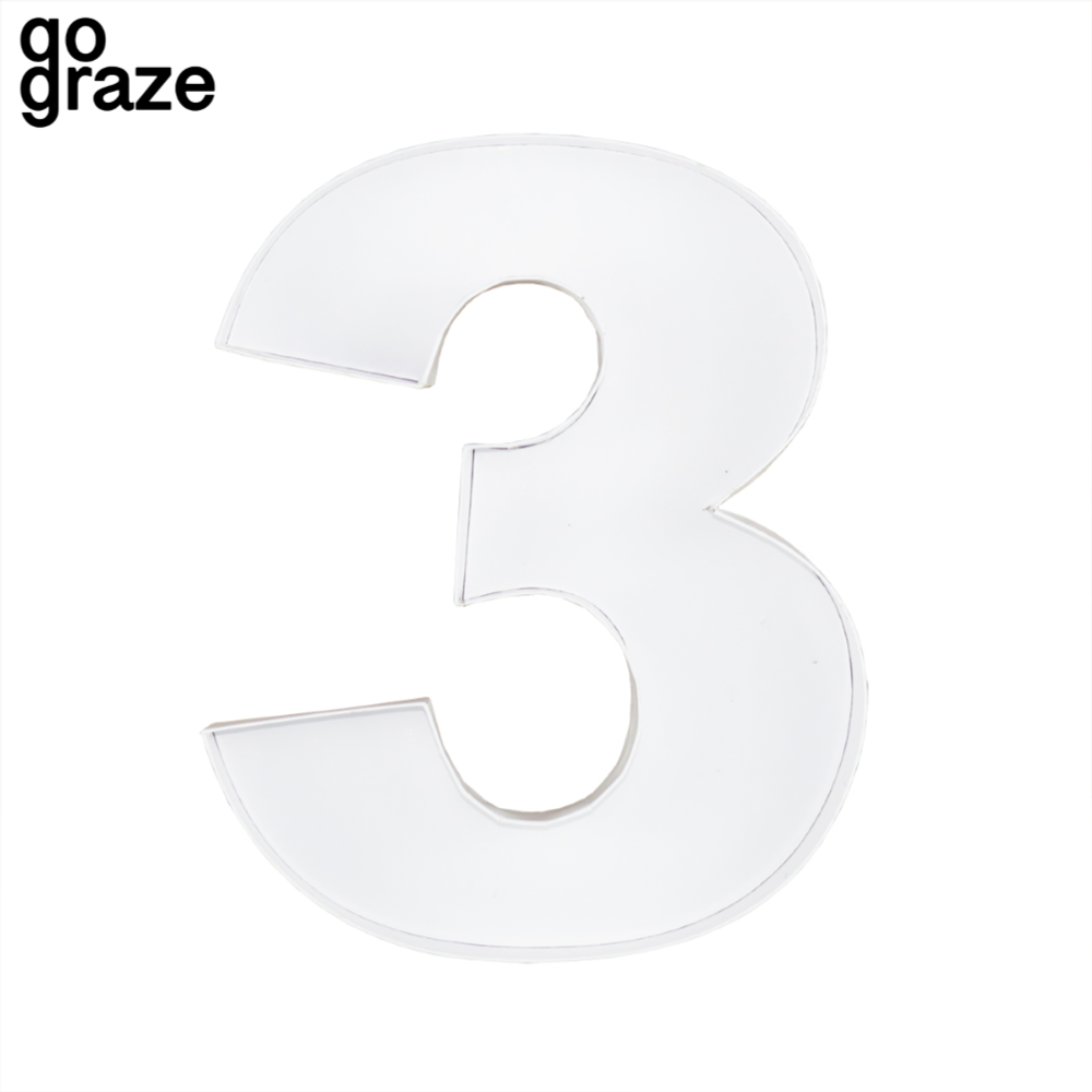 The Original Go Graze Number Box ‘3’