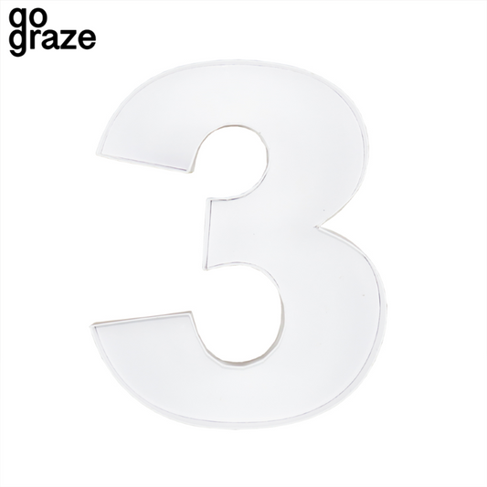 The Original Go Graze Number Box ‘3’