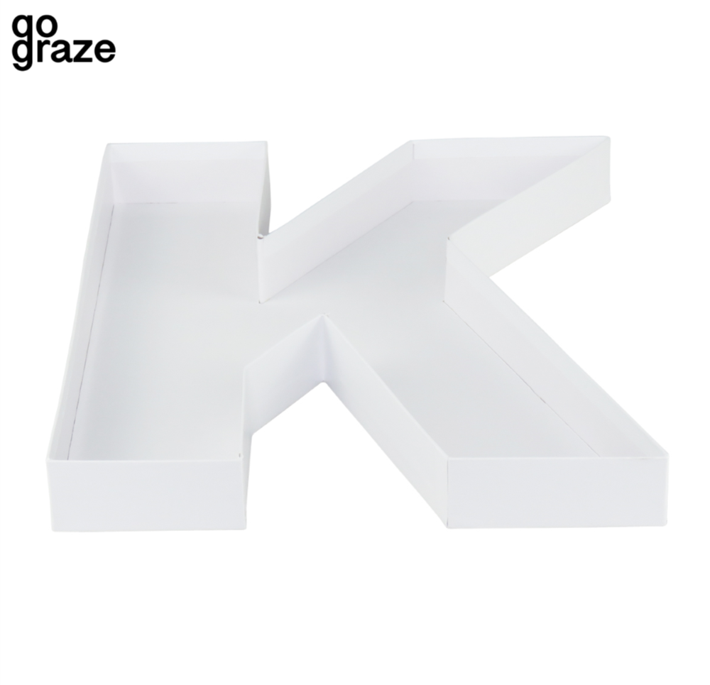 PERFECTLY IMPERFECT Go Graze Letter Box ‘K’